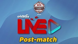 Cricbuzz LIVE: Match 25, Rajasthan v Chennai, Post-match show