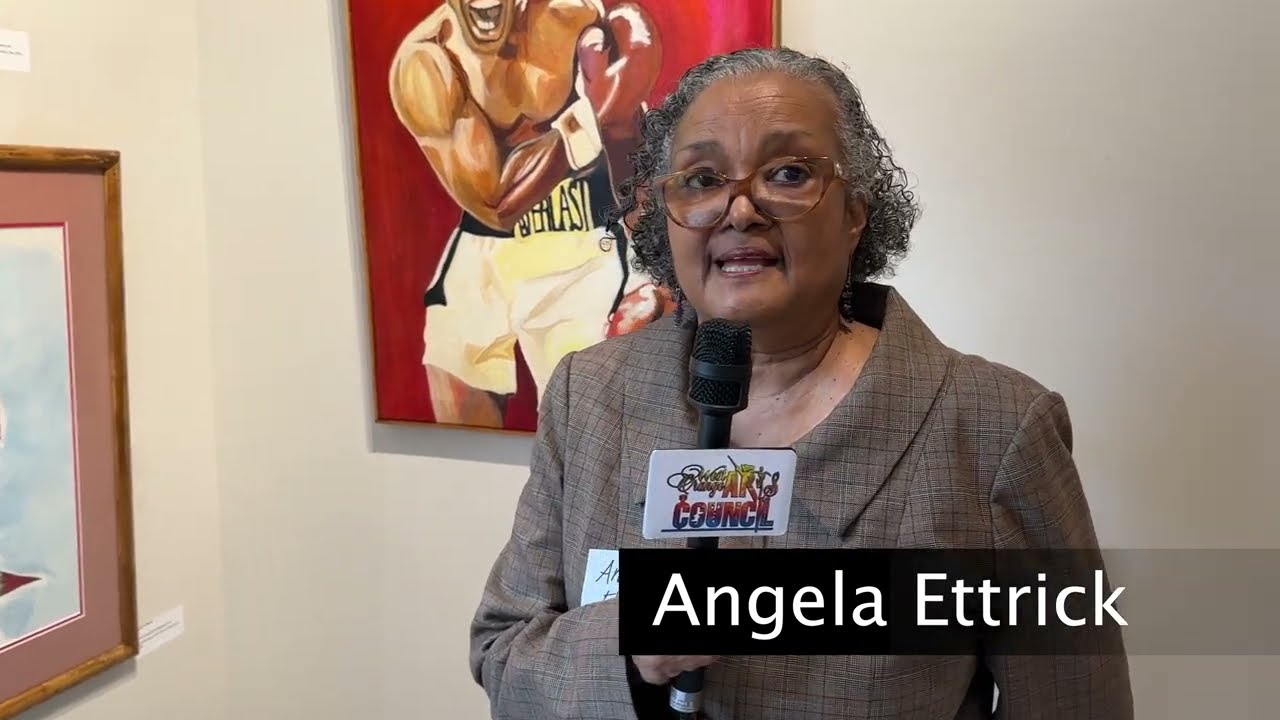 Meet Artist Angela Ettrick: Hear her explain her artwork