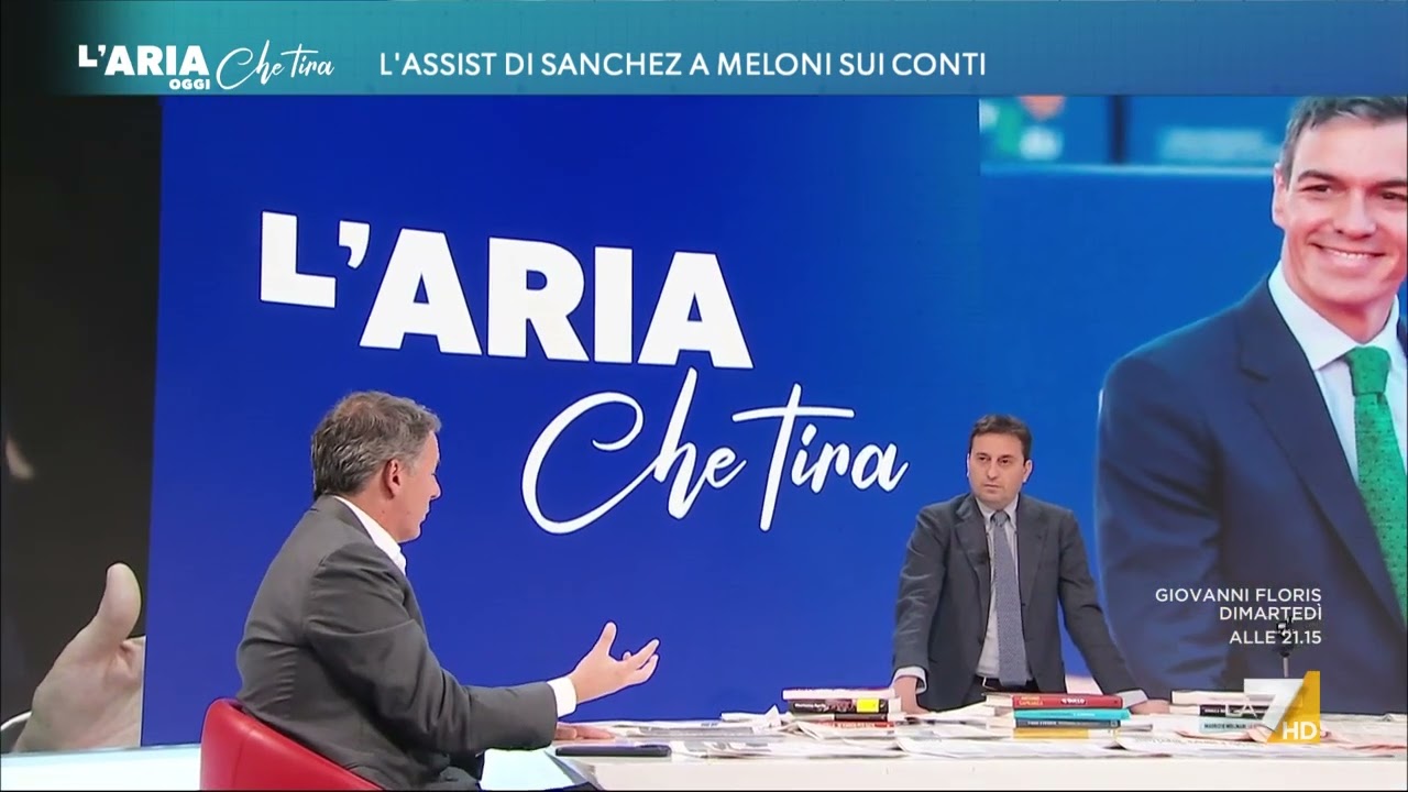 Assist di Sanchez a Meloni, Matteo Renzi: "Il problema è che Sanchez va a elezioni e le ultime ...