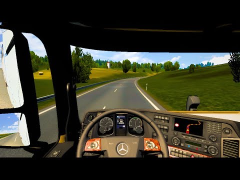First Time Driving a Mercedes Truck in ETS2