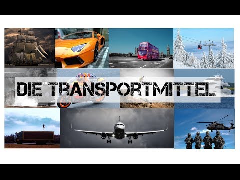 Mjetet e transportit | Die Transportmittel | Deutsch lernen A1 | Gjermanisht për fillestarë