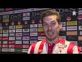 Dries Wuytens na Sparta - Almere City: 'Ik hoop dat het publiek hier blij mee is'