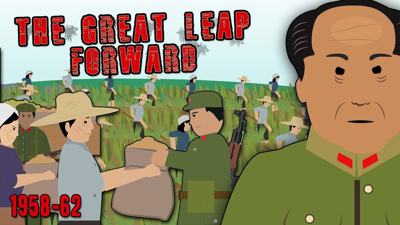 What was the goal of the great leap forward?