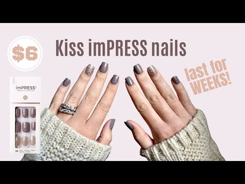 How to make Kiss imPRESS nails last weeks (press on nail removal too)
