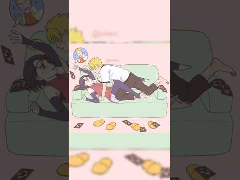 Boruto X Sarada ♥️❤️ #naruto #anime #boruto #sarada #love #cute #trending