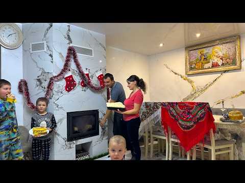 Deep Snow & Warm Hearts ❄️🔥 A Big Family Winter Day in a Carpathian Village