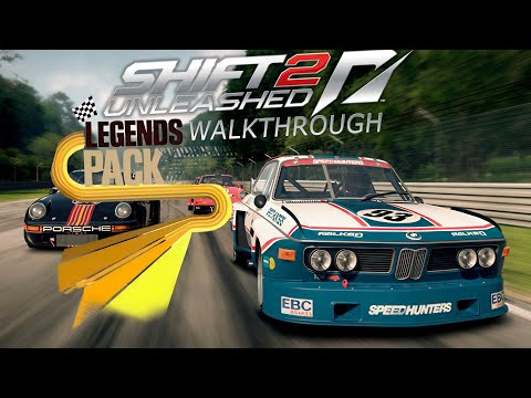 Need for Speed: Shift 2 Unleashed - Legends Pack - Full Walkthrough (No Commentary)