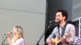 The Shires - Friday Night/ Uptown Funk (HD) - Town Square, O2 Arena - 07.03.15