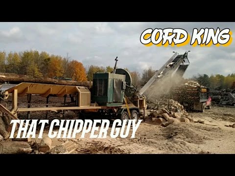 CORD KING FIREWOOD PROCESSOR!!!