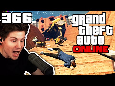KRANKE SCHROTT LAWINE ÜBERLEBEN! :D | GTA ONLINE #366 | Let's Play GTA Online mit Dner