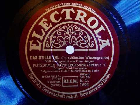 Potsdamer Männergesangverein e.V. - Im schönsten Wiesengrunde - 1929