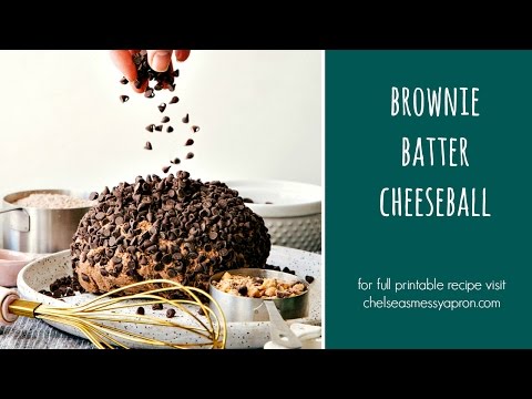 Brownie Batter Cheeseball