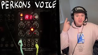 Video thumbnail for Rambling About: Erica Synths Perkons Voice with tafony by tafony