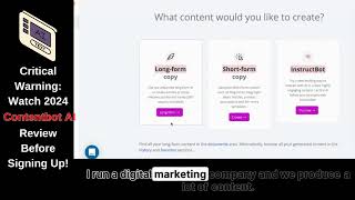 Critical Warning: Watch 2024 Contentbot AI Review Before Signing Up!