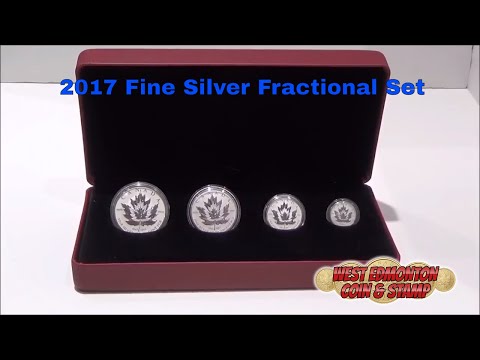 The Fine Silver Fractional Set Commemorating the Mint's Famous Silver Bullion (161790)