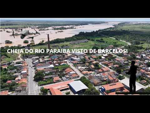 CHEIA DO RIO PARAIBA DO SUL FILMADO DE BARCELOS SÃO JOÃO DA BARRA RJ