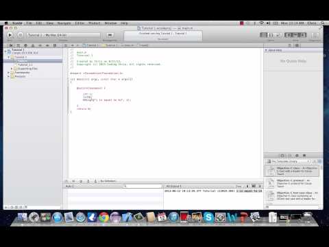 Objective C Programming Tutorial 3 Numeric Variables