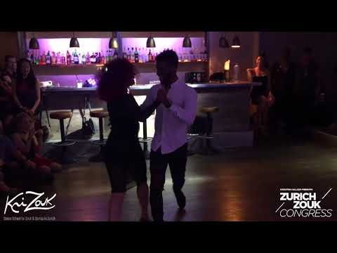Walter Fernandes & Tais Benite - Samba de Gafieira improvisation at Zurich Zouk Congress