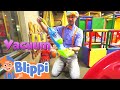 Blippi Learns To Clean Up At The Kinderland Indoor Playground Educational Videos For Toddlers