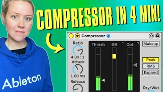Video thumbnail for Learn Compressor In 4 min • Ableton Live by LNA Does Audio Stuff