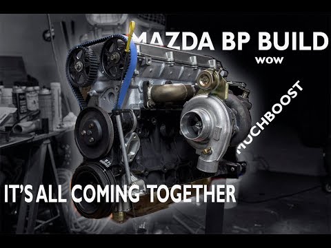 Mazda 1.8l BP Turbo Engine Build for Escort GT