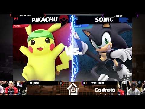 CEO 2019 SSBU - PG| Esam(Pikachu) Vs. Typo| Sonido(Sonic) Smash Ultimate L. Top 24