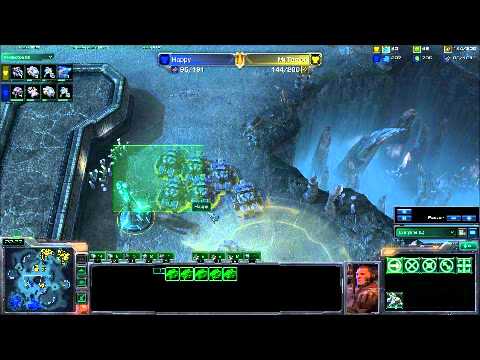 Tarson (T) vs Happy (T) - SC2 - Game 4 Pt-3 (Special Husky Giveaway)