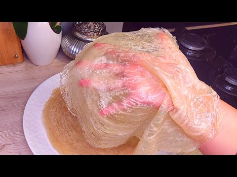 Homemade brick pastry sheets for Ramadan