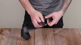 Цікавий ремінь під джинси з натуральної шкіри Grande Pelle 11687 чорний