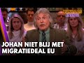 Johan niet blij met migratiedeal EU: 'Ik vind het allemaal heel matigjes wat er beslist is'