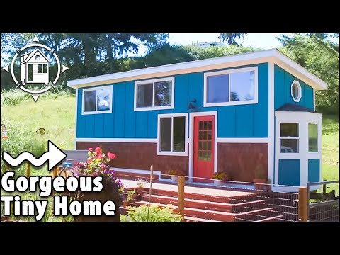 Gorgeous Tiny Home w/ luxury kitchen, fireplace, & so much storage
