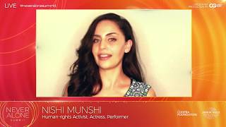 Nishi Munshi at Never Alone Summit video