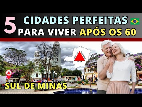 🔵 These 5 Cities in Southern Minas Gerais Are Perfect for Those Over 60