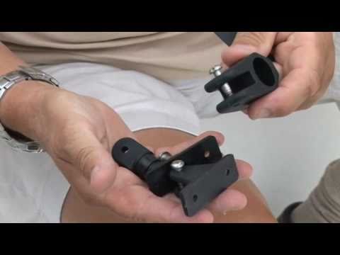 Bimini Dodger Frame Hardware Side Mounts