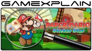 Paper Mario: Sticker Star - Trailer Analysis (Secrets & Hidden Things)