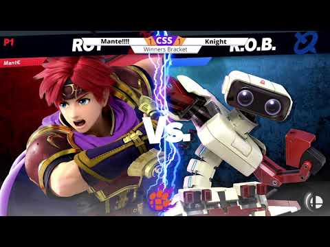 Clemson Smash Series 29 - Winners - Mante!!!! (Roy) vs. Knight (R.O.B.) - SSBU
