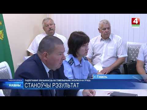 Подростковая преступность на Гомельщине снизилась на треть