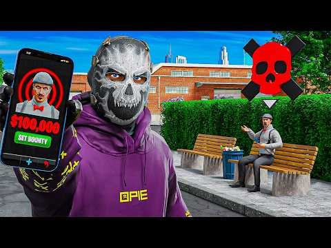 Placing Bounty On Unsuspecting Players In GTA 5 RP