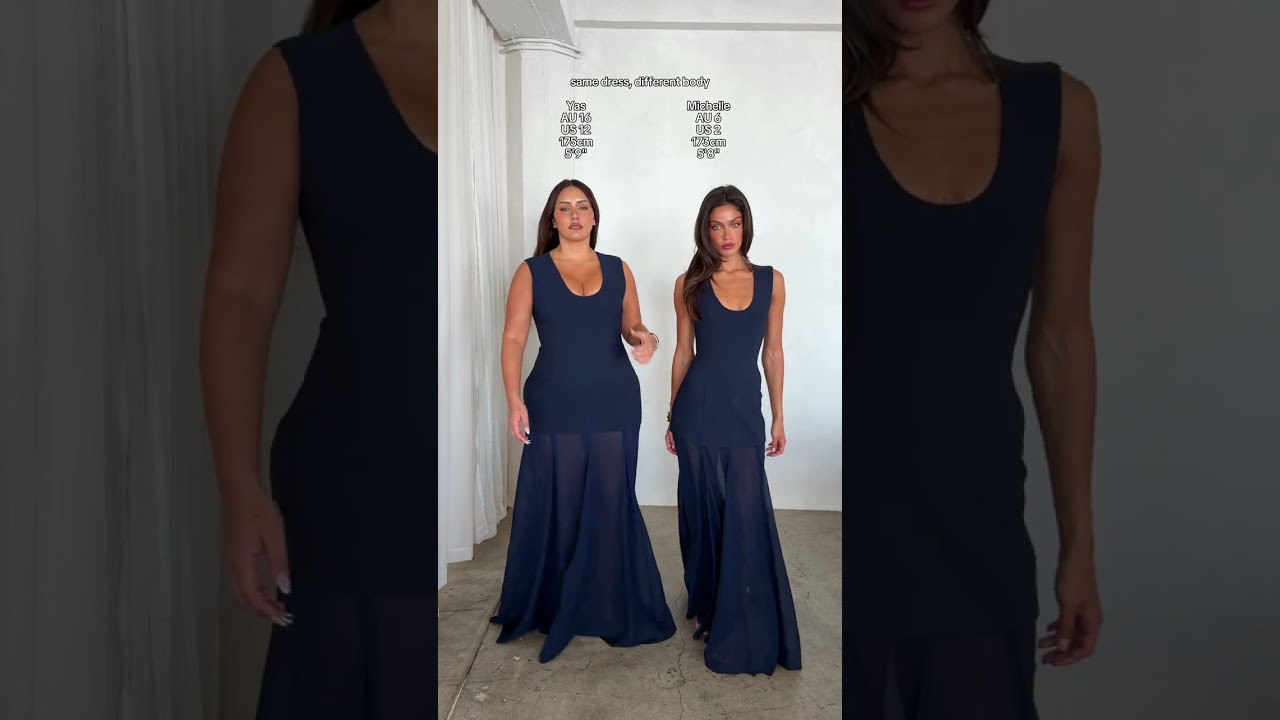 Same dress, made to fit you 🤍 Meet the Frances Maxi Dress in Navy #showpo