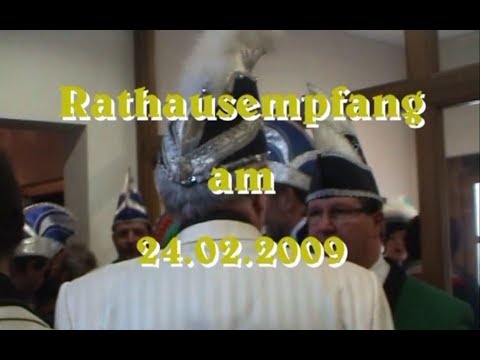 Rathausempfang anlässlich des Kreiskarnevalszuges in Mömlingen 2009