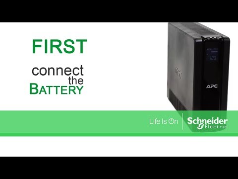 APC BACK UPS PRO BR 1600VA, 8 OUTLETS, AVR, LCD SĄSAJA video