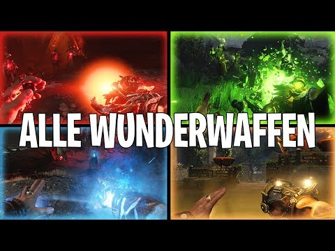 ALLE WUNDERWAFFEN BEKOMMEN UND VERBESSERN ☆ ANCIENT EVIL ☆ BO4 ZOMBIES DEUTSCH