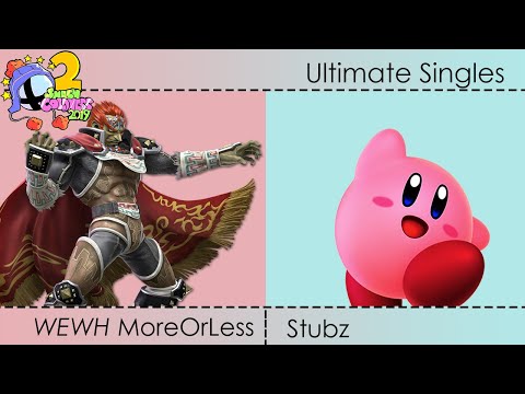 Smash Coldness 2019: WEWH | MoreOrLess (Gannondorf) VS Stubz (Kirby)