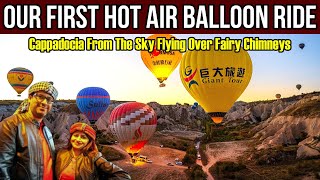 Our First Hot Air Balloon Ride | Cappadocia from the Sky | Uchisar Castle Turkiye Ep 4