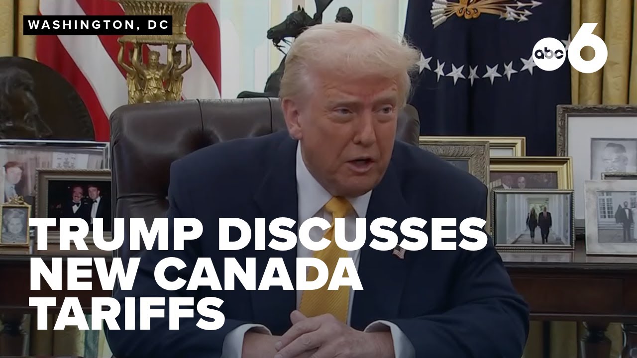 Full video: Trump takes questions while signing orders in the Oval Office