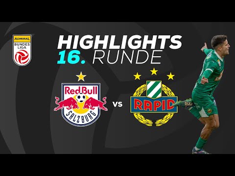 FC Red Bull Salzburg - SK Rapid 16. Runde ADMIRAL Bundesliga 2024/25
