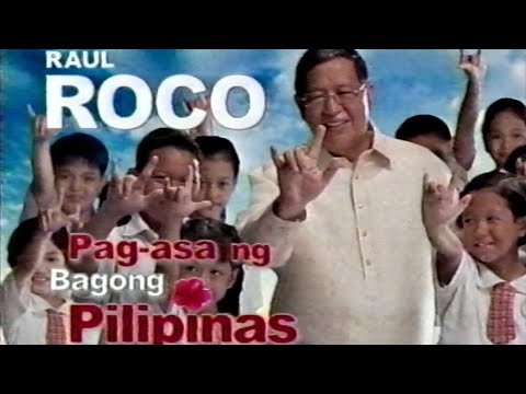 Raul Roco - Presidential Ads (2004)