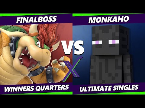 S@X 425 Winners Quarters - FinaLBoss (Bowser) Vs. Monkaho (Steve) SSBU Smash Ultimate