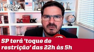 Rodrigo Constantino: Falta embasamento científico nas cores que Doria separa para suas fases