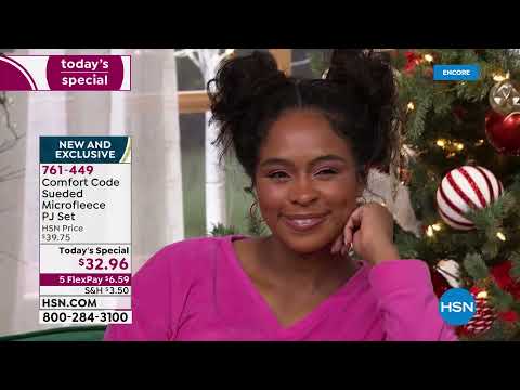 HSN | Comfort Code by Cuddl Duds Gifts 11.04.2021 - 05 AM